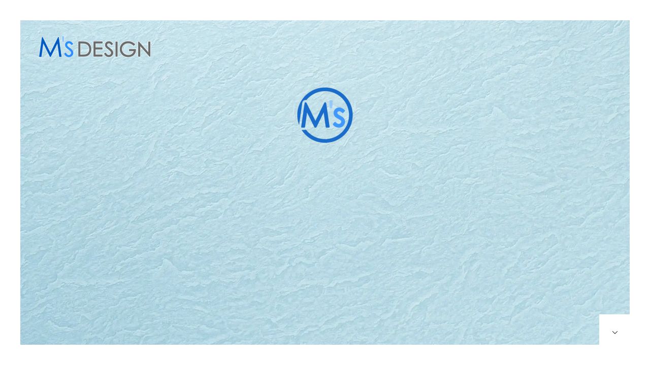 M’s designエムズデザイン公式サイトのファーストビュー